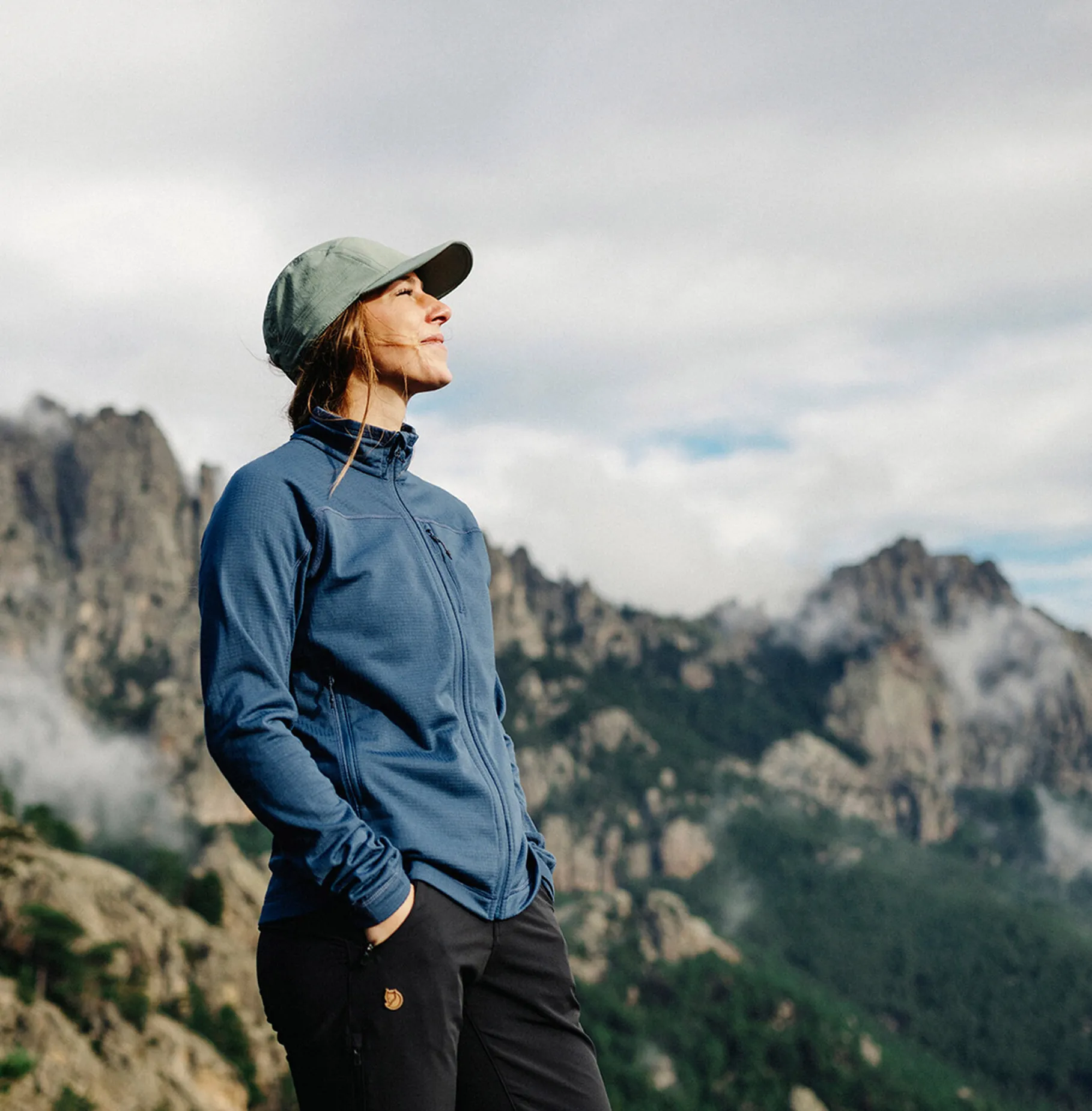 Abisko Lite Fleece Jacket Dame