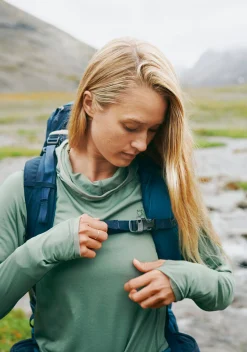 Abisko Sun-Hoodie Dame