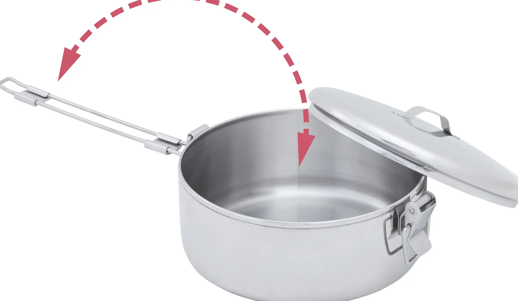 Alpine StowAway Pot 1.1L