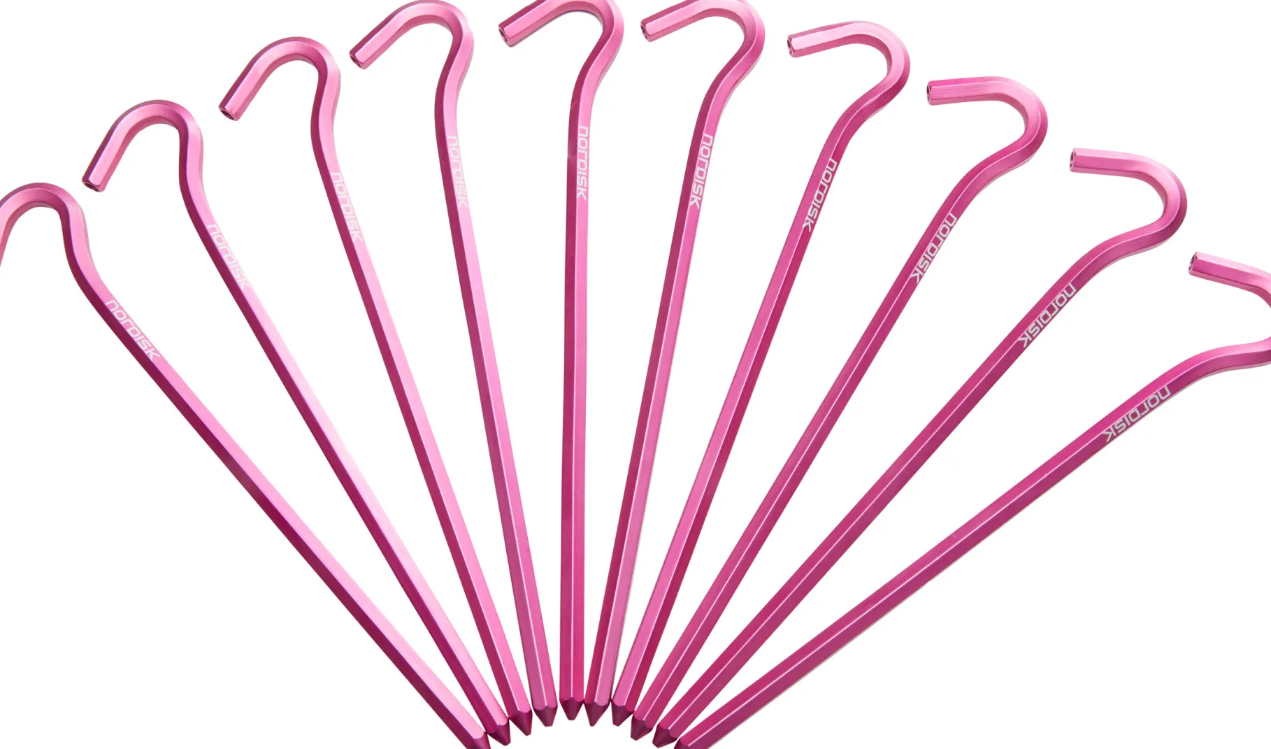 Aluminium Skewer Pegs, 10 stk