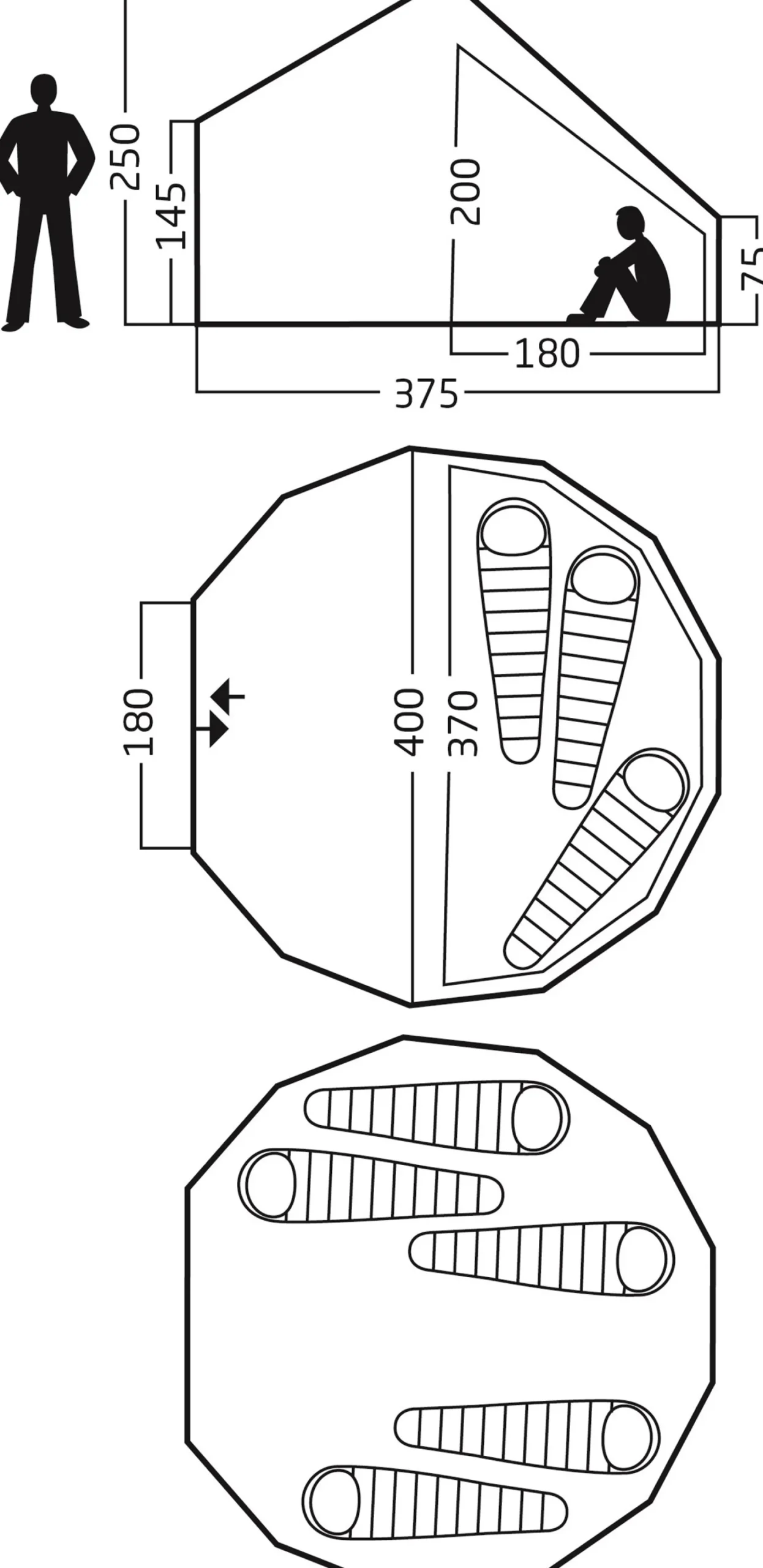 Asgard 12.6 Technical Cotton, 6-Personers Bomuldstelt