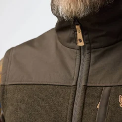 Buck Fleece Vest Herre