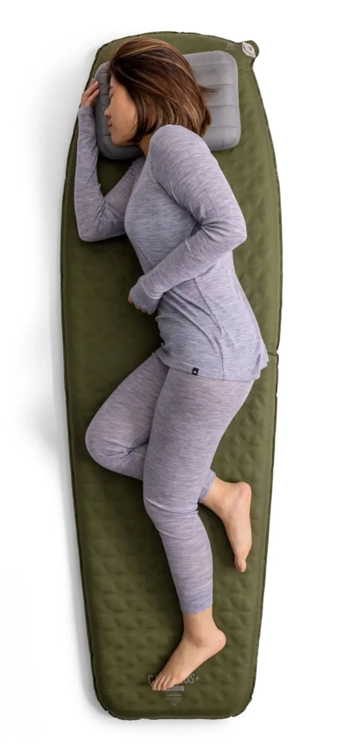 Camp Plus SI Mat Regular Rectangular Wide Selvoppustende Liggeunderlag