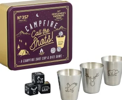 Campfire Call the Shots Shot Cup & Dice Game