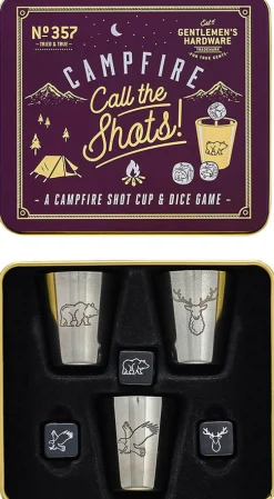 Campfire Call the Shots Shot Cup & Dice Game