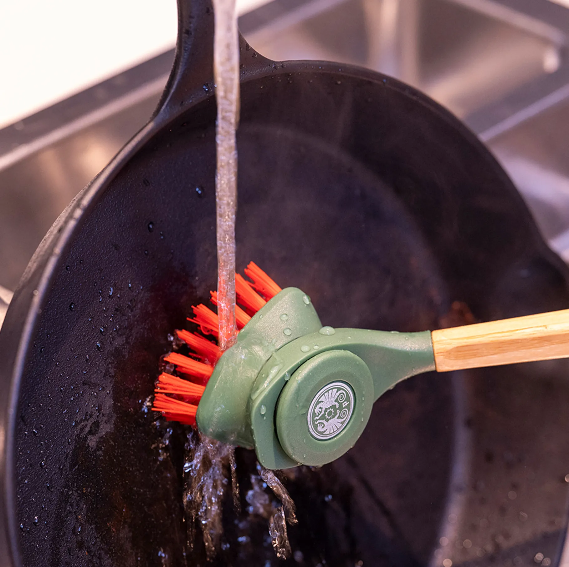 Cast Iron Brush Set