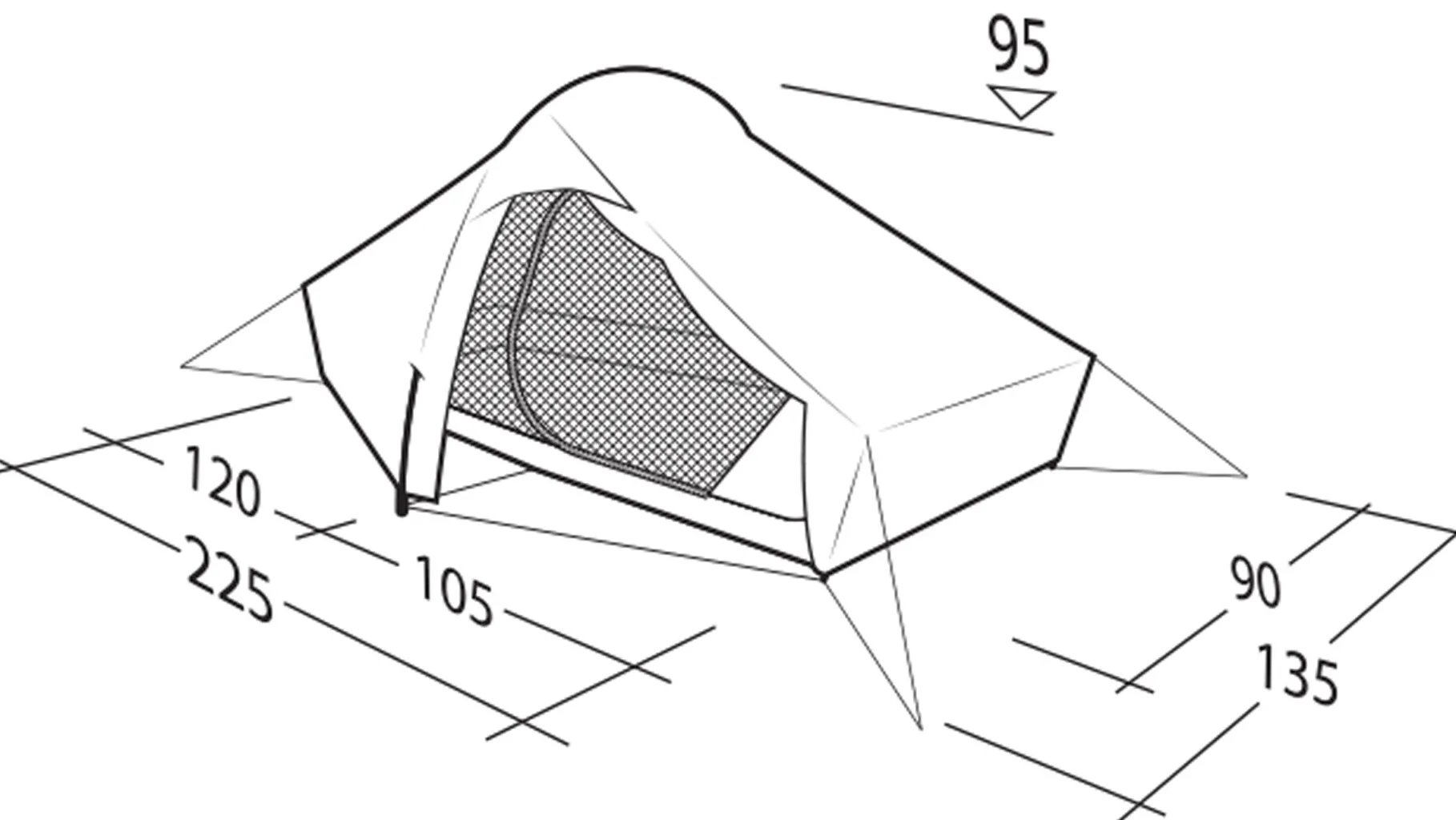 Chaser 1 LW, 1-Persons Telt