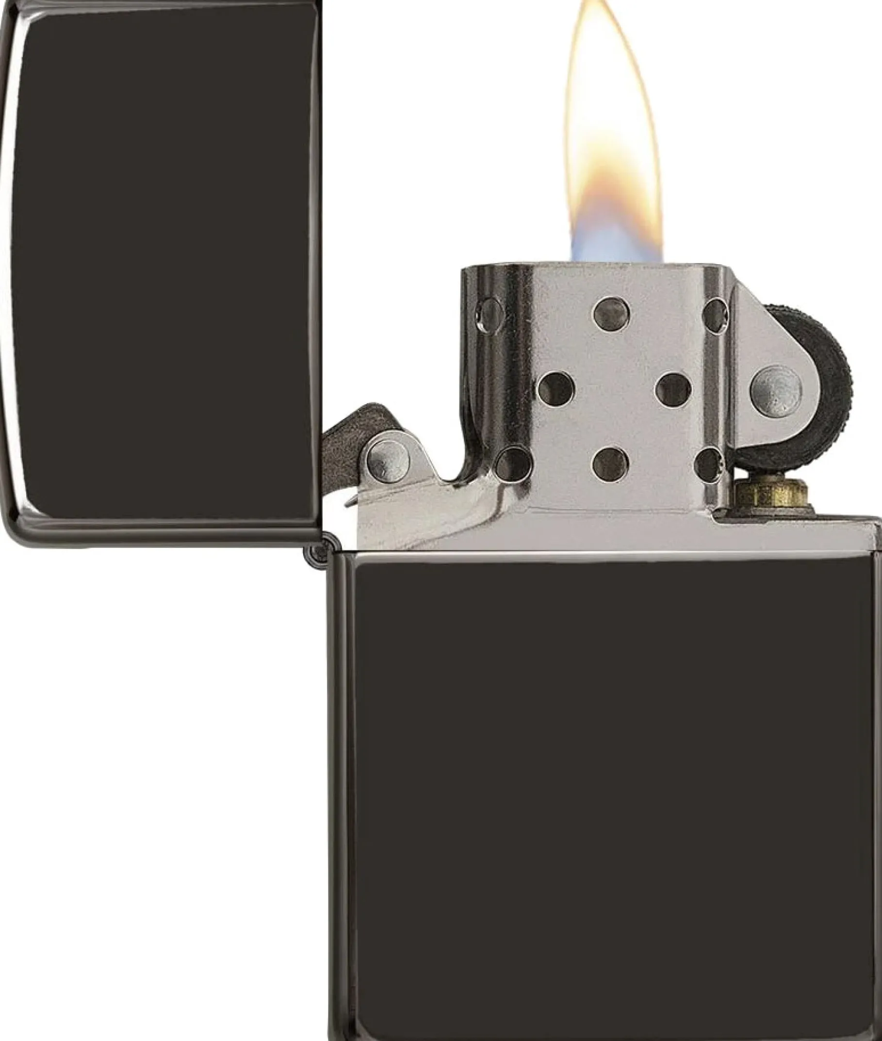 Classic High Polish Black Lighter