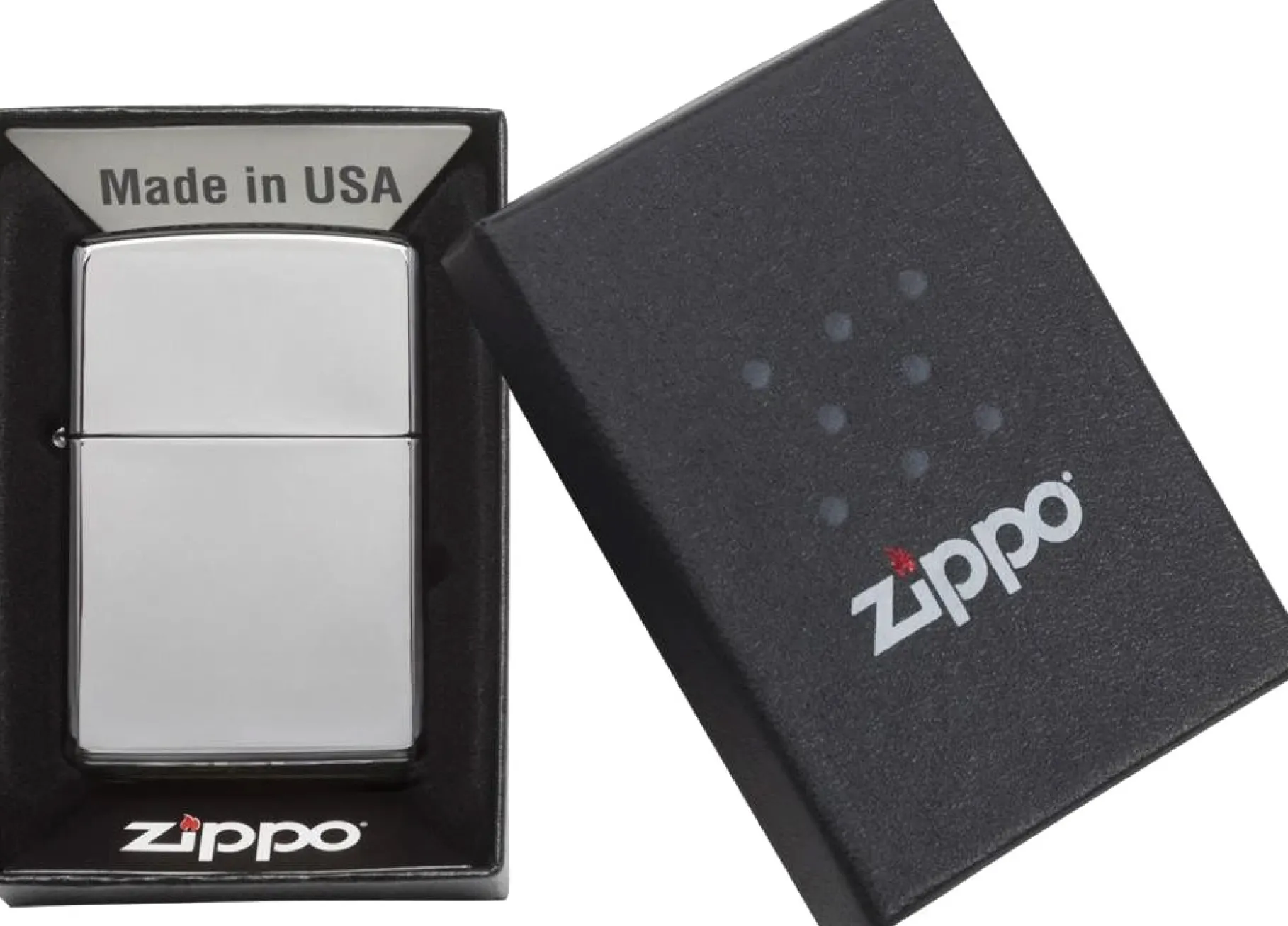 Classic High Polish Chrome Lighter
