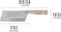 Cleaver Knife, 17 cm