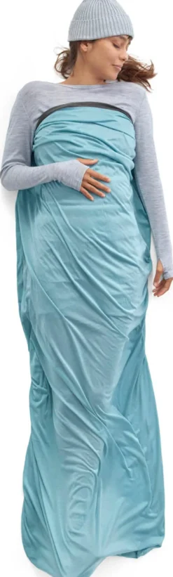 Comfort Blend Sleeping Bag Liner Rectangular w/Pillow Sleeve
