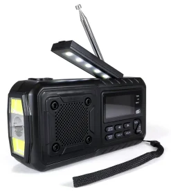 Crank Radio Multi DAB+ Nødradio med Håndsving