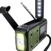 Crank Radio Multi Nødradio med Håndsving