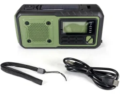 Crank Radio Multi Nødradio med Håndsving