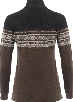 DesignWool Marius Mock Neck with Zip Dame