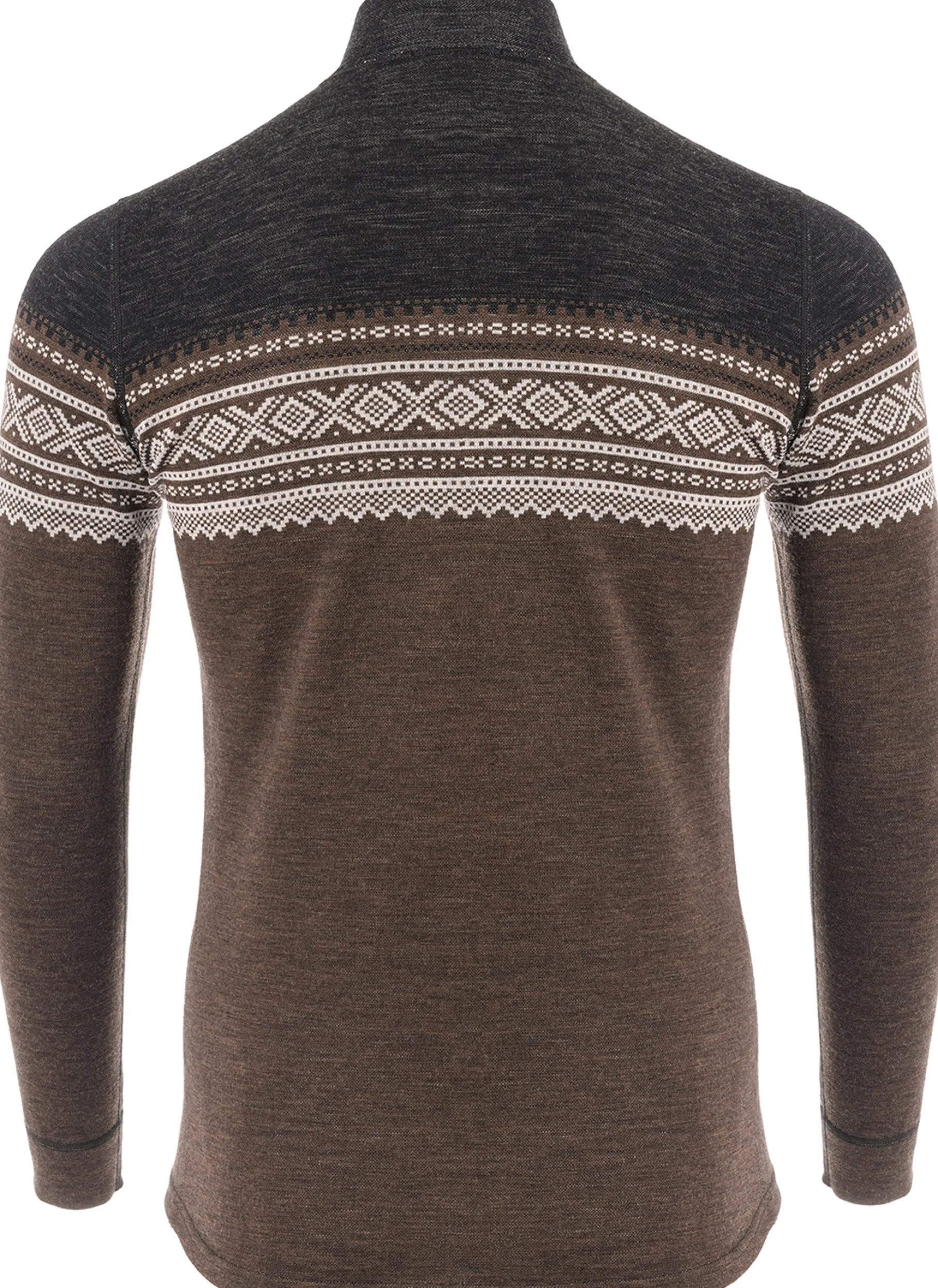 DesignWool Marius Mock Neck with Zip Herre
