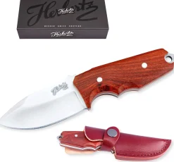 Drop Point Belt Knife Sandalwood AISI 440