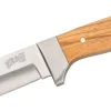 Drop Point Olive Wood Belt Knife AISI 420