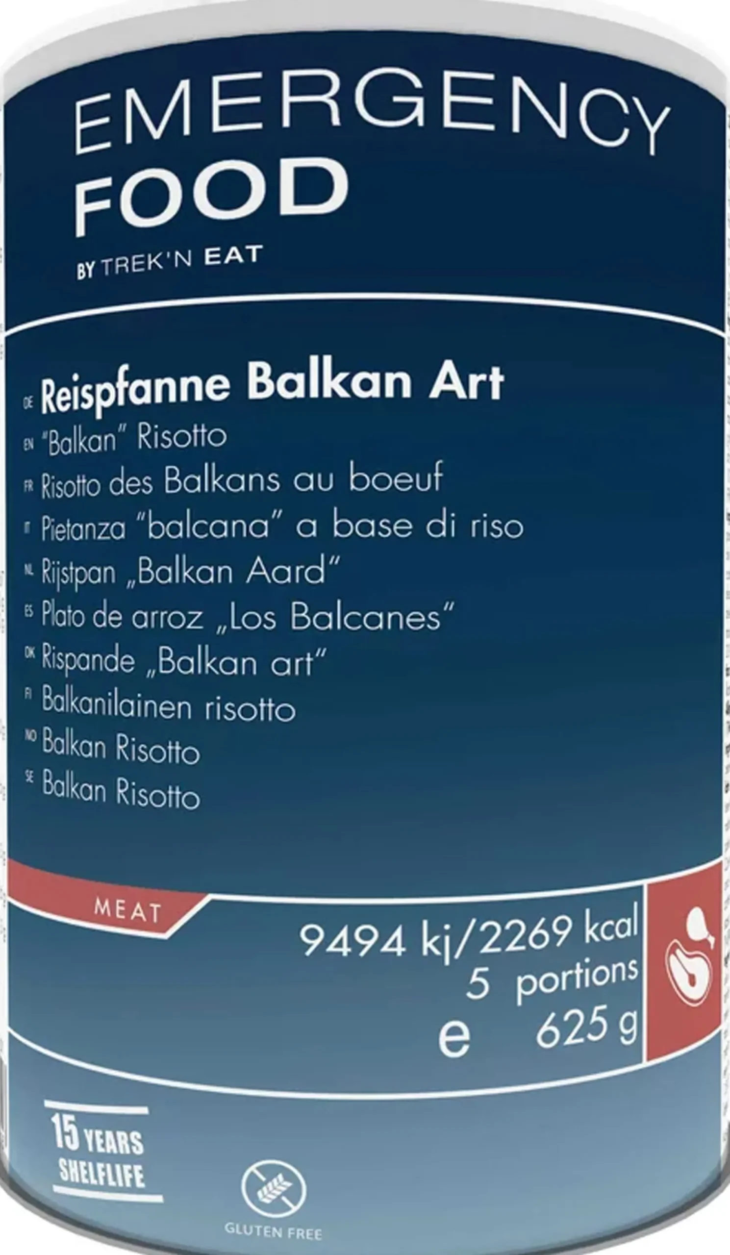 Emergency Food Balkan Risotto, 5 portioner