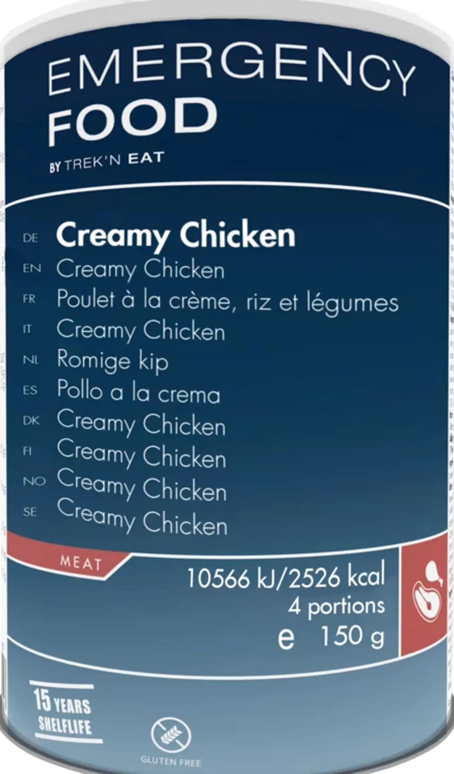 Emergency Food Creamy Chicken, 4 portioner