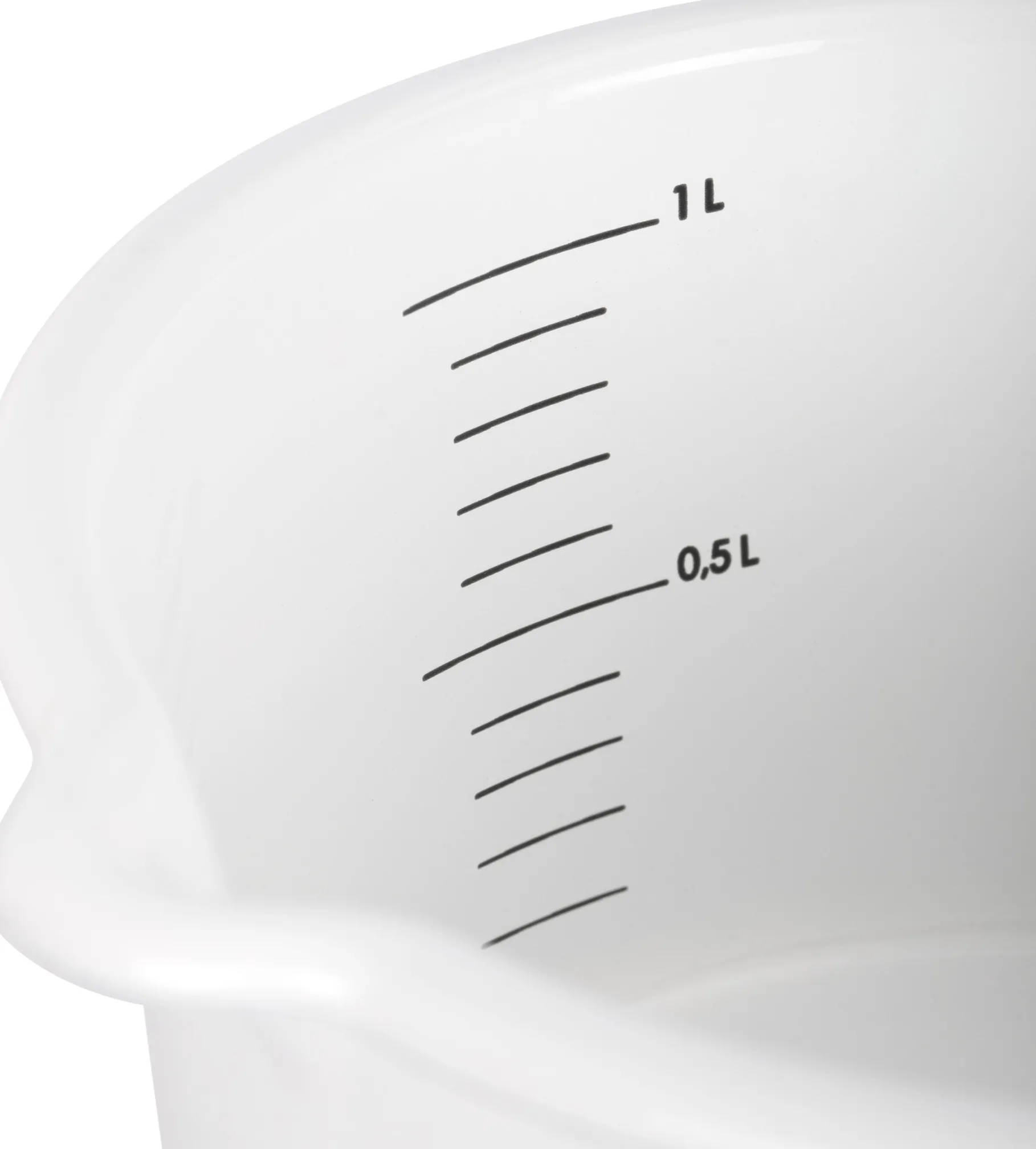Enamel Pan 1L White