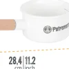 Enamel Pan 0.5L White