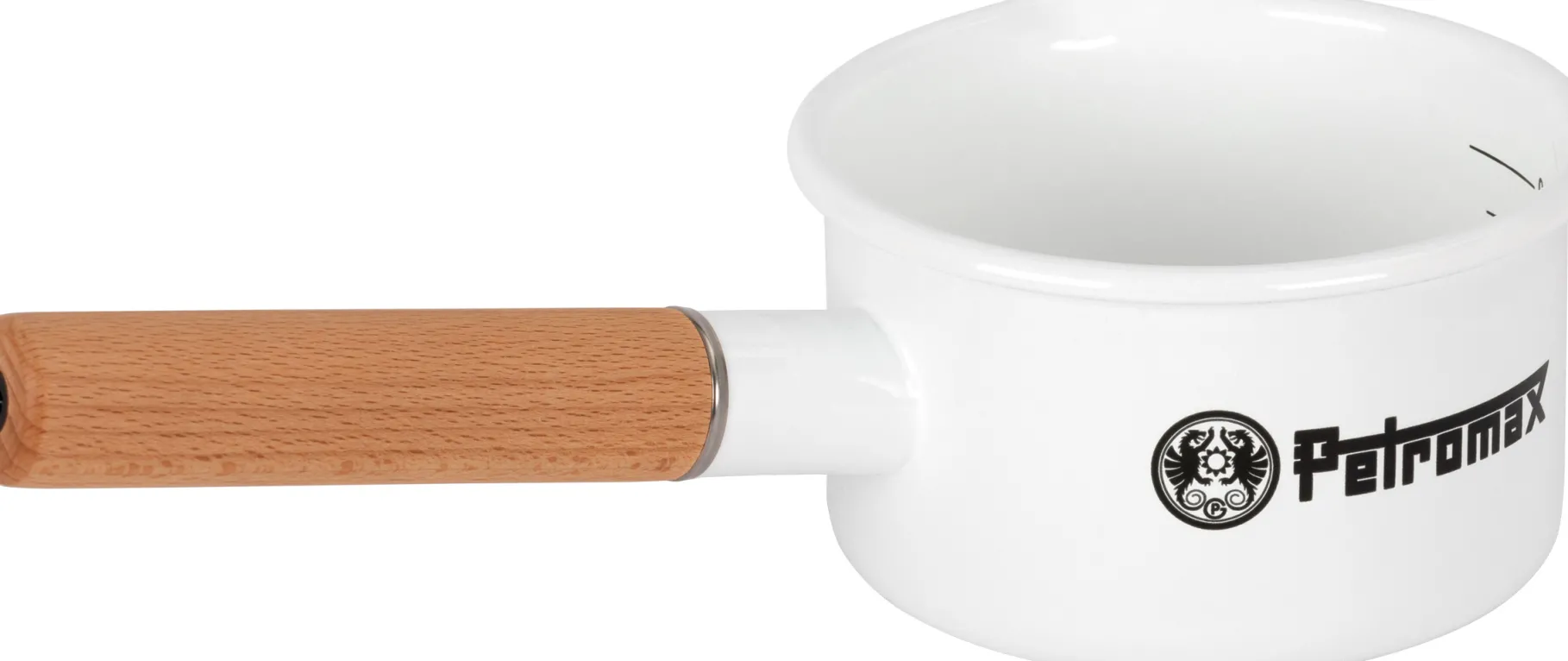 Enamel Pan 0.5L White