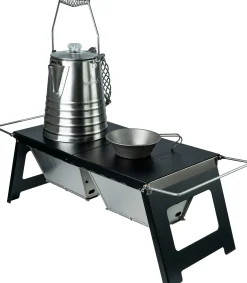 Fastfold Camp Table Charcoal BBQ Grill