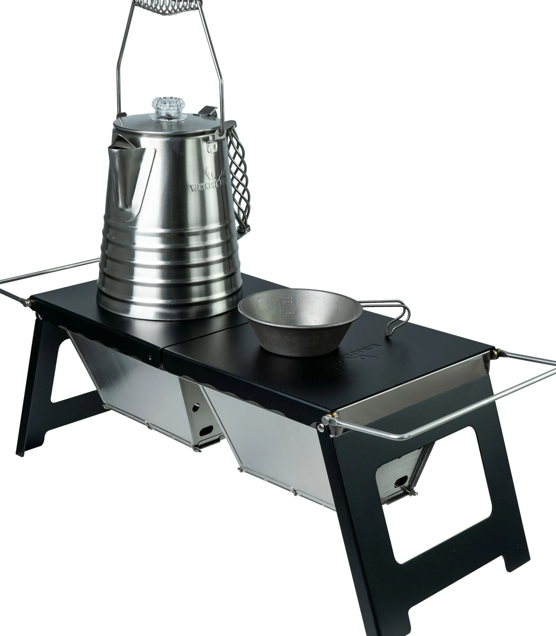 Fastfold Camp Table Charcoal BBQ Grill