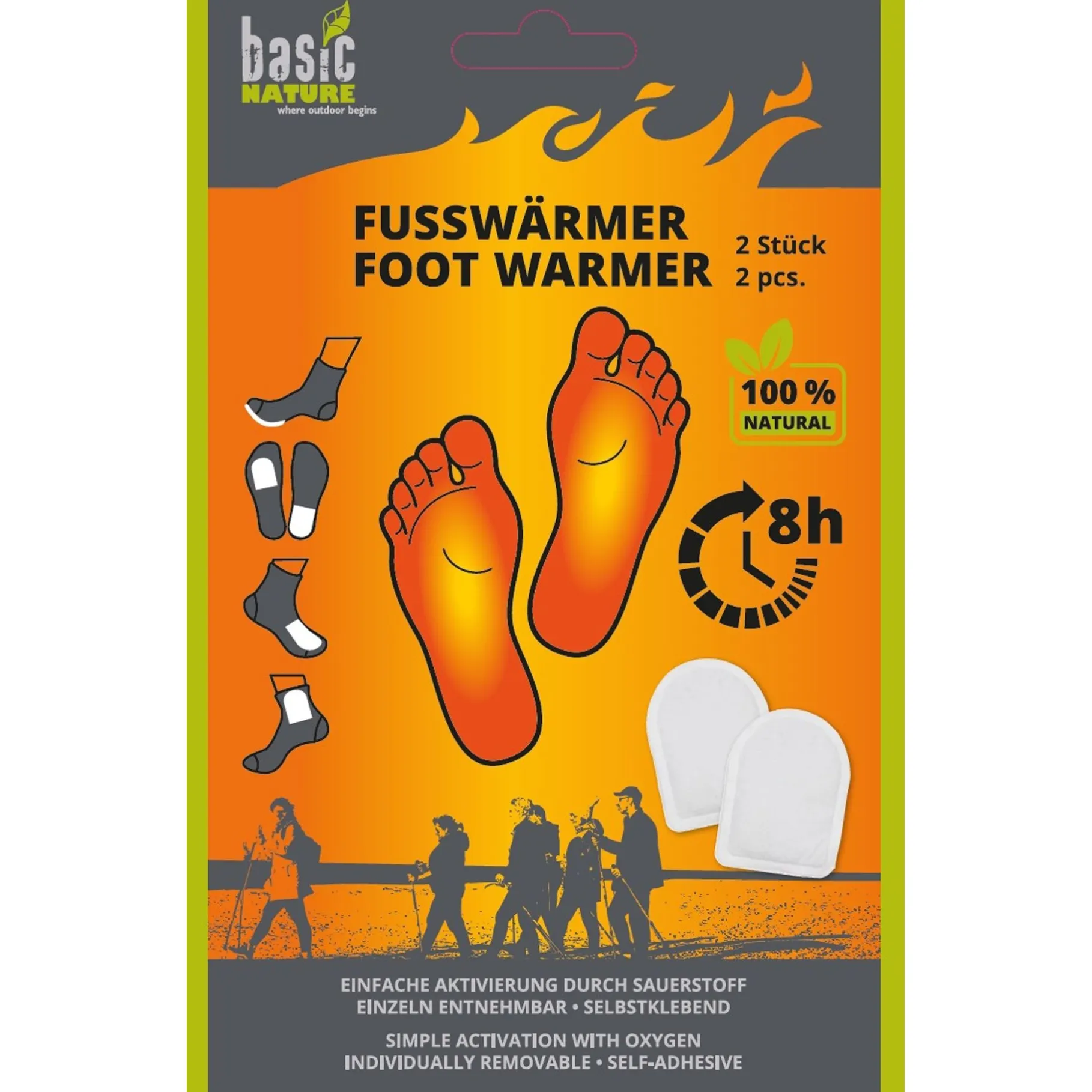 Fodvarmer 2 stk