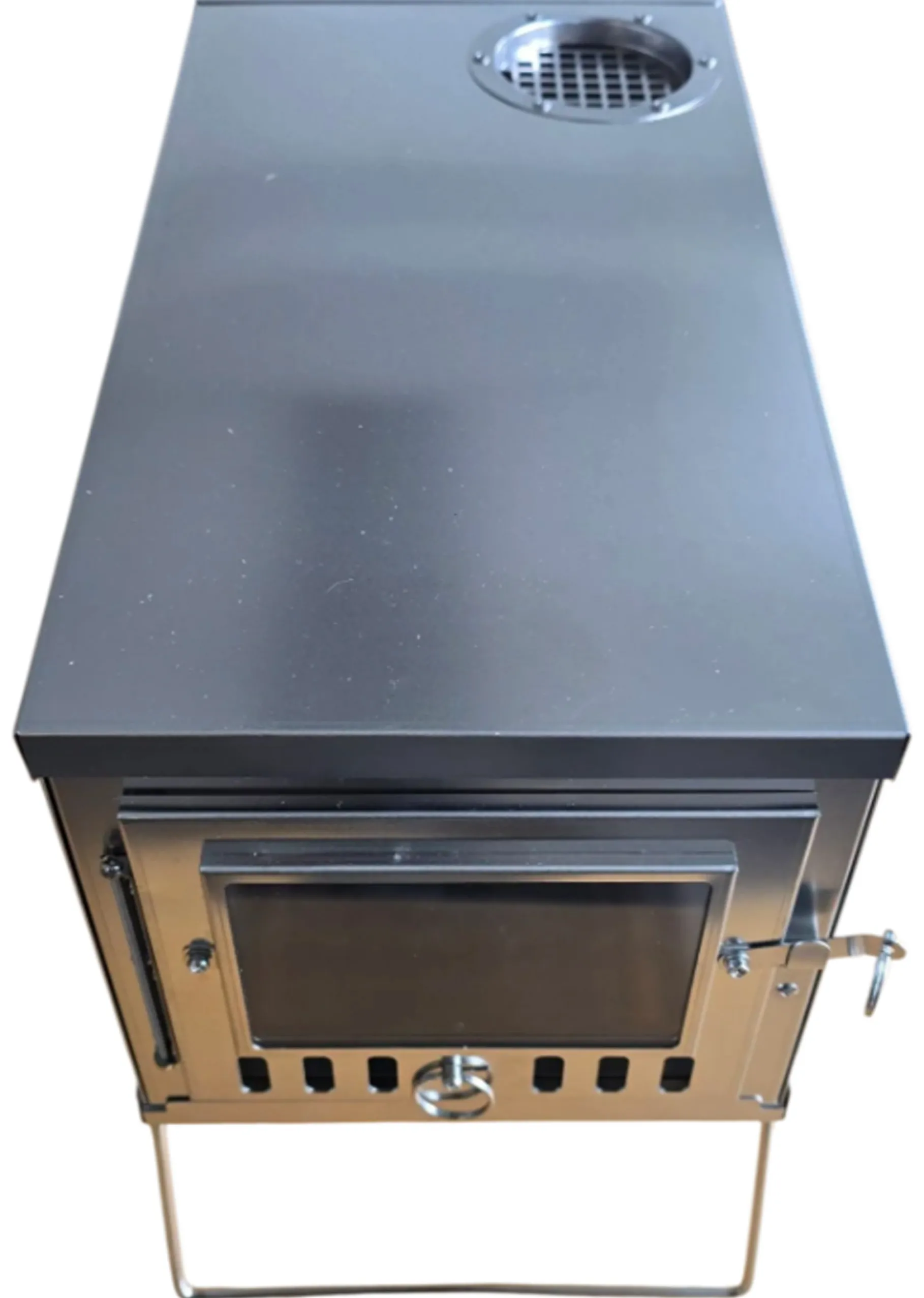 Foldable Stainless Steel Stove w/Pipe
