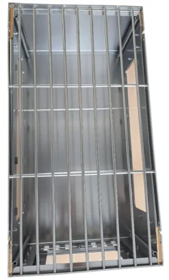 Foldable Stainless Steel Stove w/Pipe