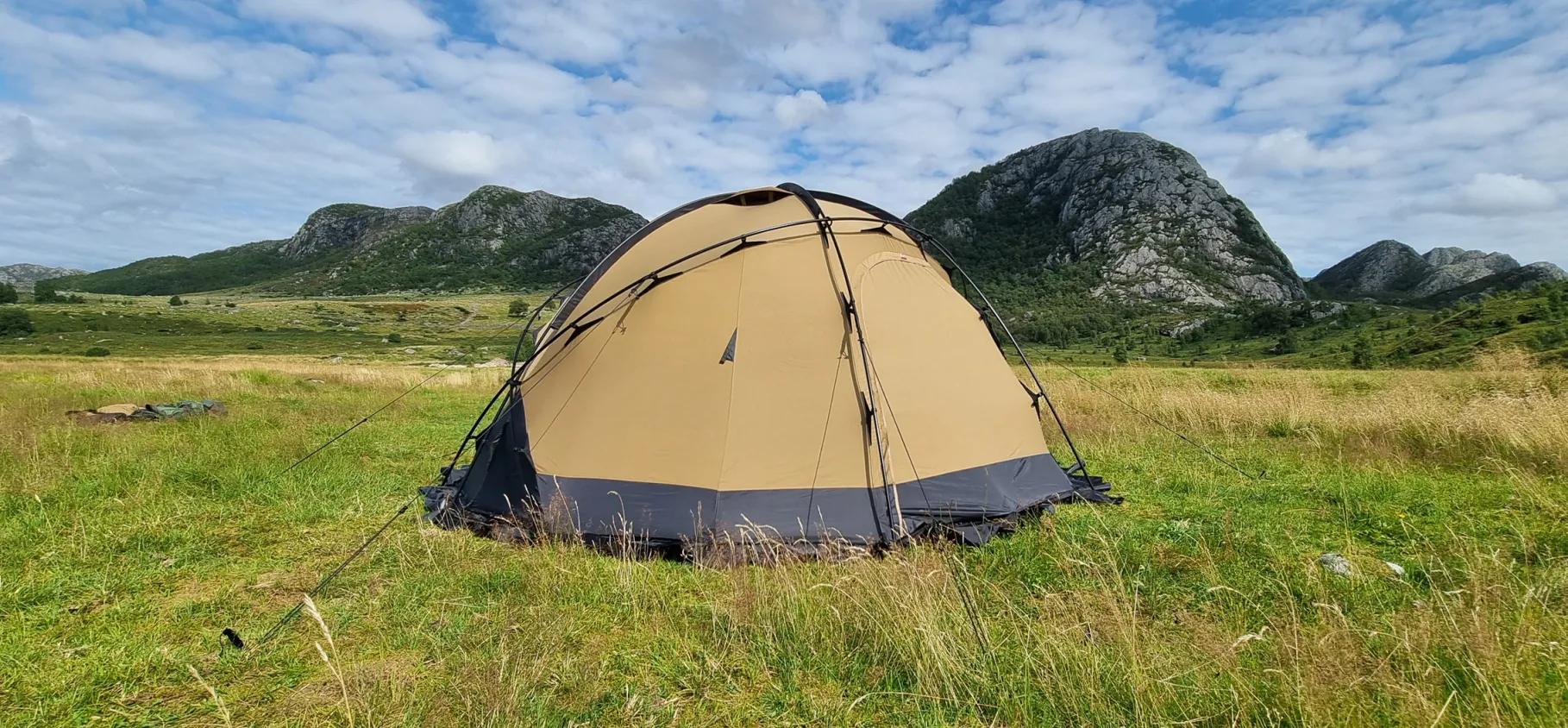 Gamme 6 PC med Bund, 6-Personers Telt