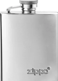 High Polish Hip Flask, 177 ml Lommelærke