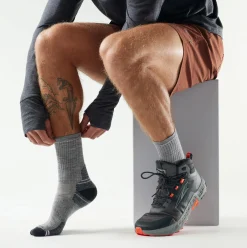 Hike Targeted Cushion Mid Crew Sokker