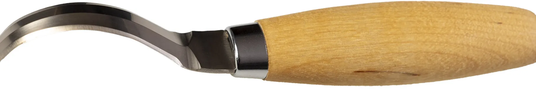 Hook Knife 163 Double Edge with Leather Sheath (S)