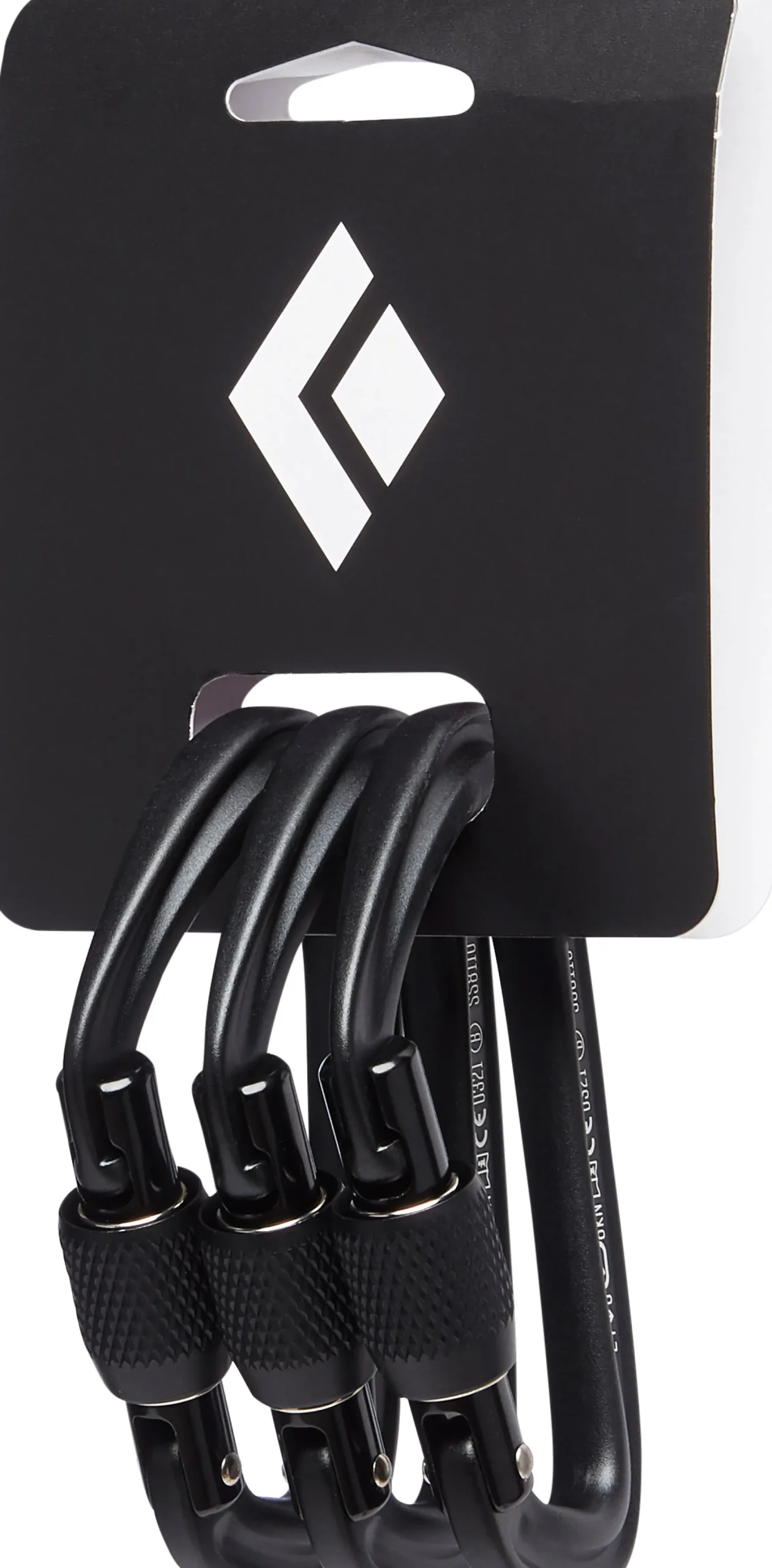 HotForge Screwgate Carabiner, 3-pack
