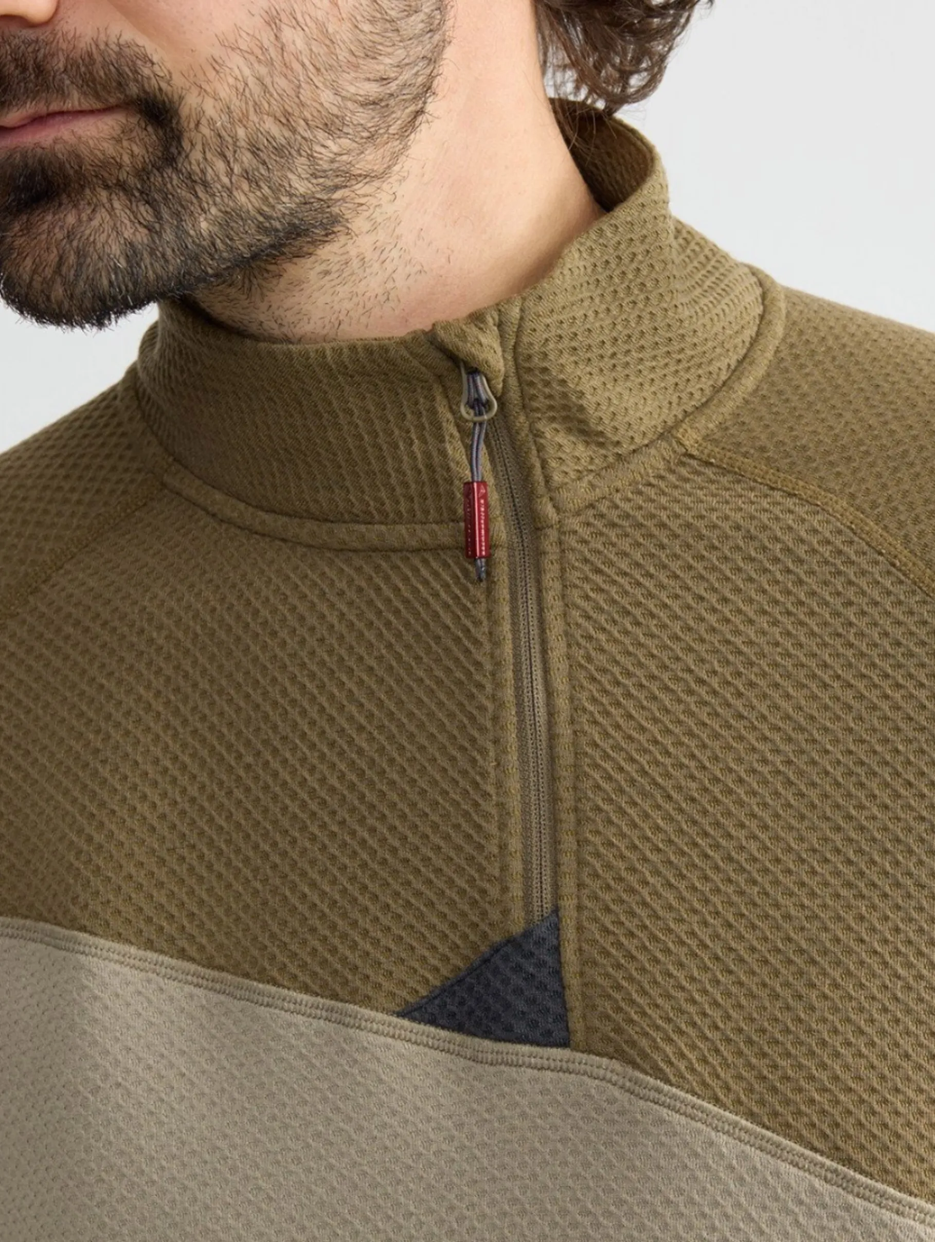Huge Half Zip Sweater Herre