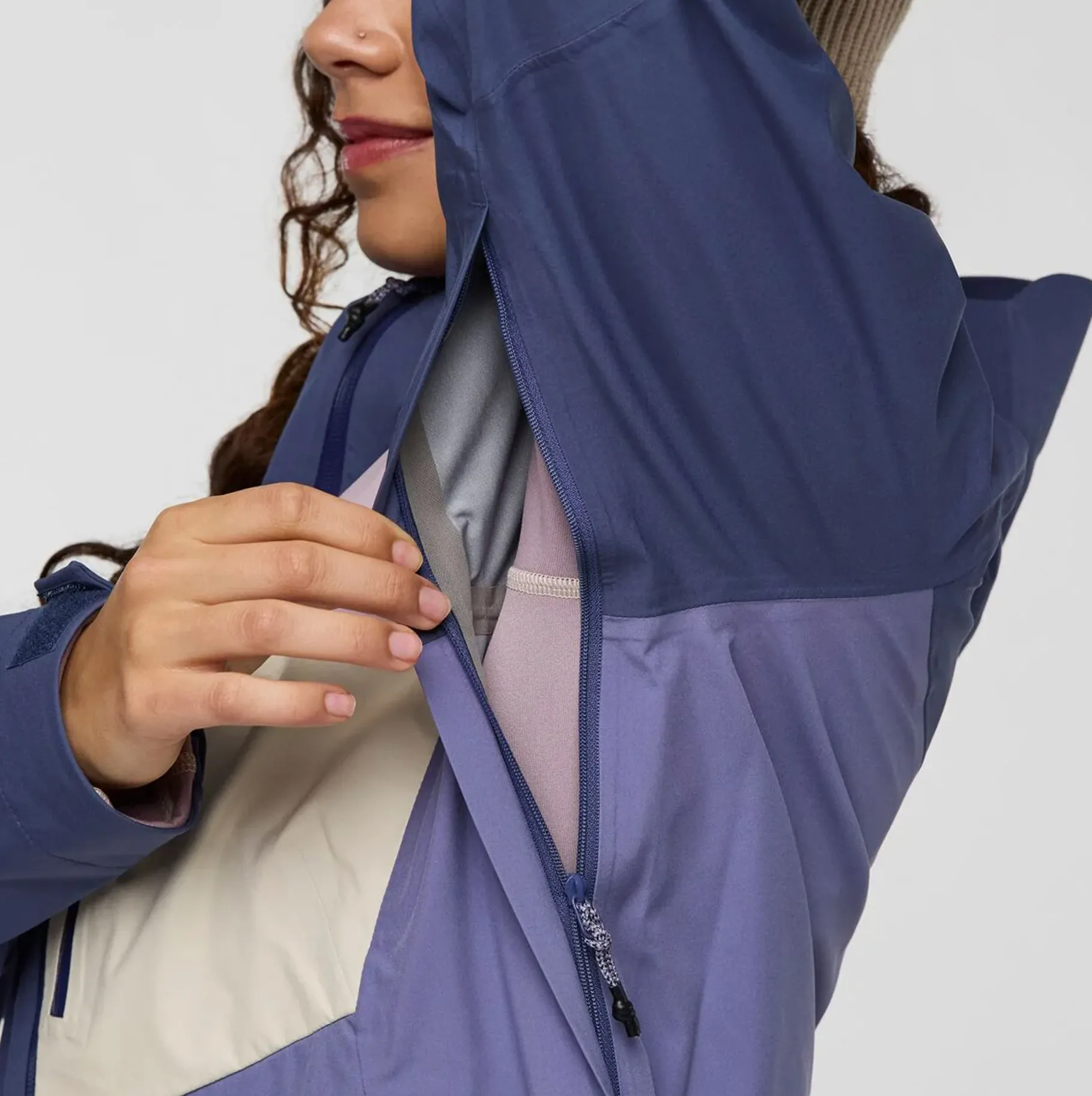 Impermeo 3L Hooded Shell Jacket Dame