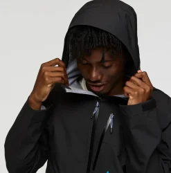 Impermeo 3L Hooded Shell Jacket Herre