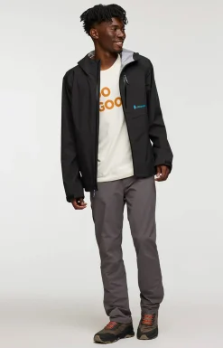 Impermeo 3L Hooded Shell Jacket Herre
