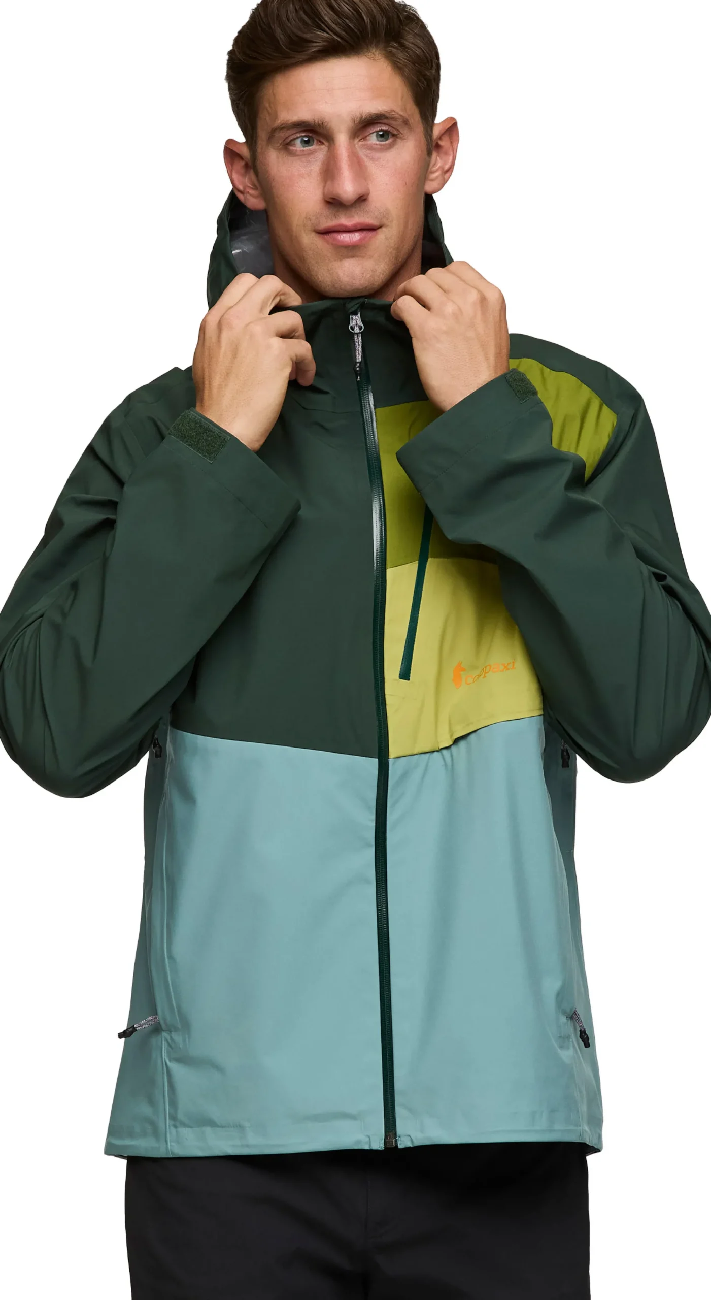 Impermeo 3L Hooded Shell Jacket Herre
