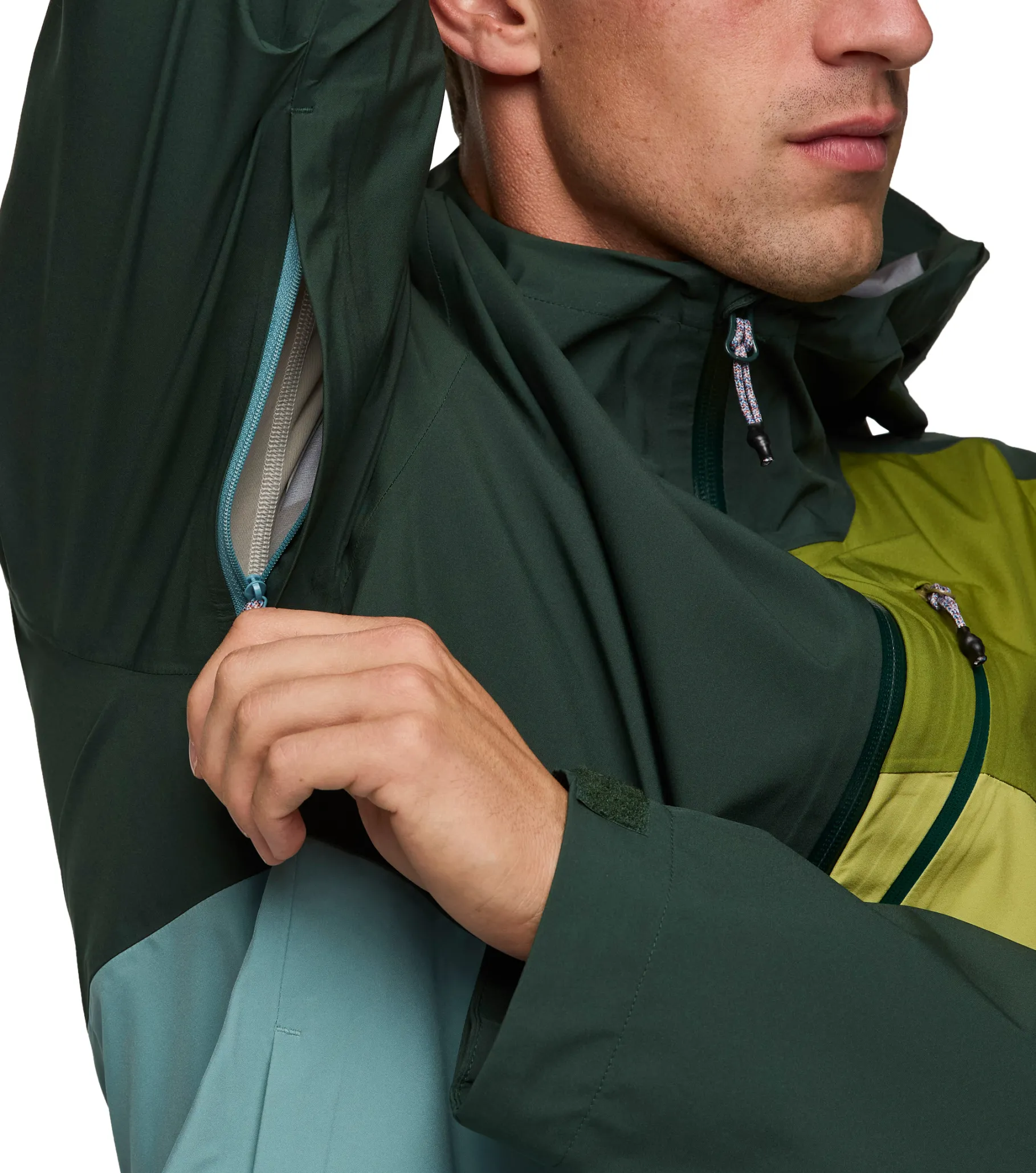 Impermeo 3L Hooded Shell Jacket Herre