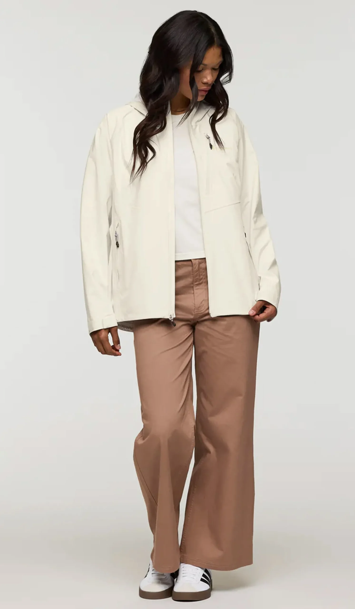 Impermeo 3L Hooded Shell Jacket Dame