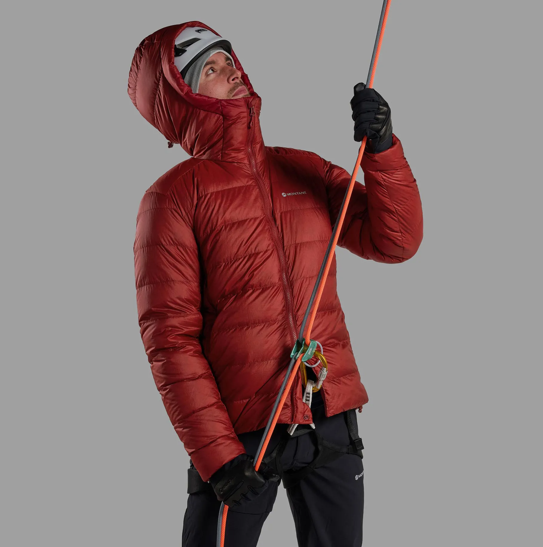 Kamen Hooded Down Jacket Herre