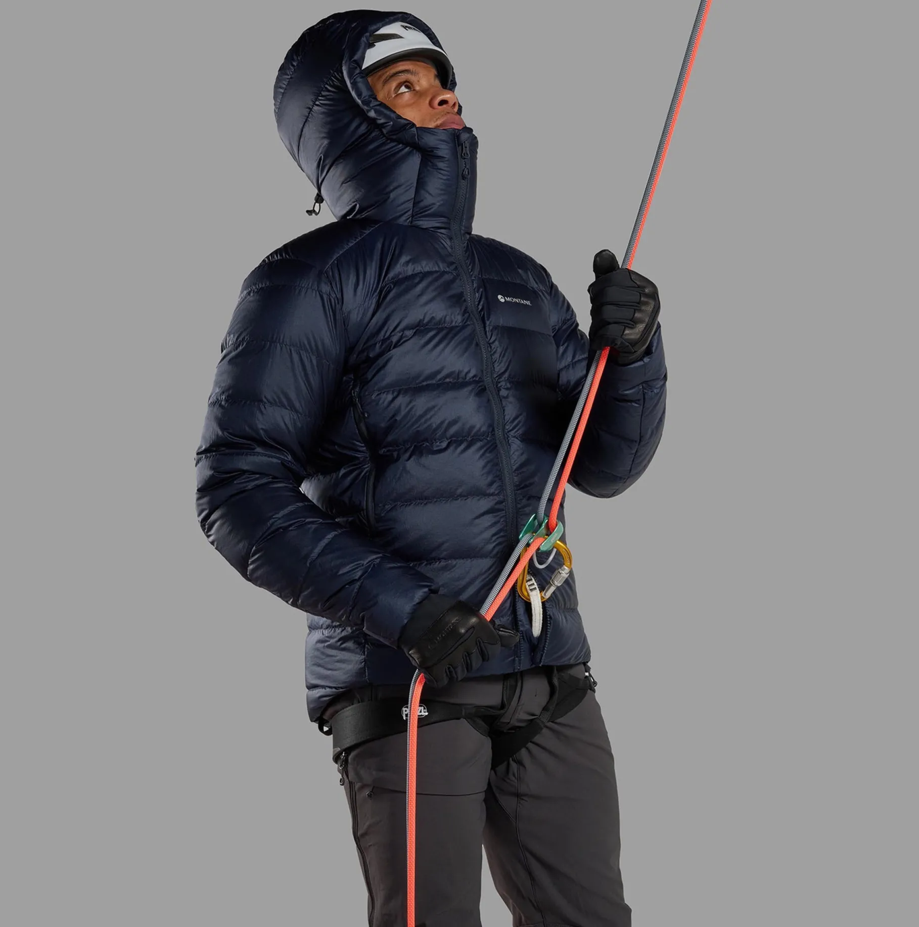 Kamen Hooded Down Jacket Herre