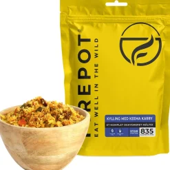 Kylling med Keema Karry, Stor Portion