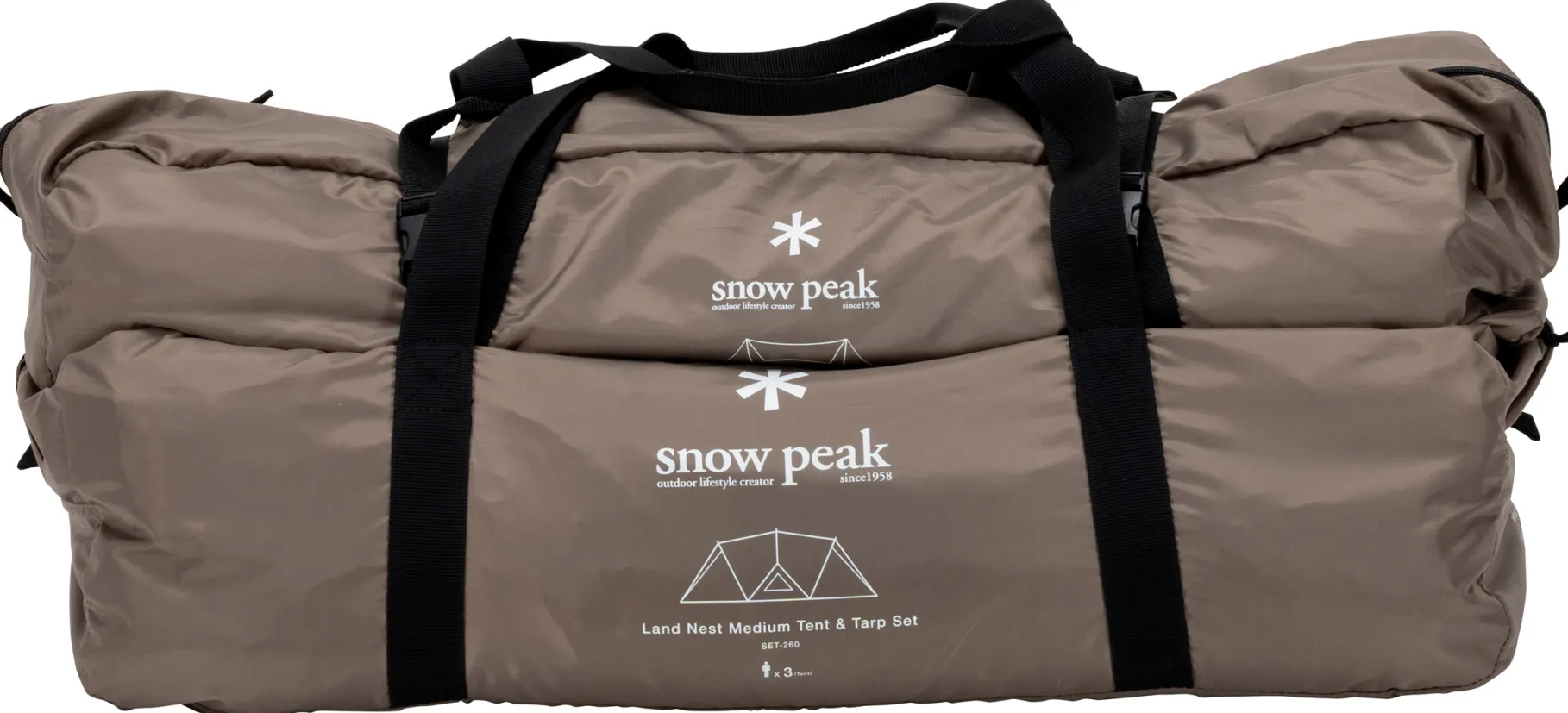 Land Nest Medium Tent & Tarp Set, 4-Personers Telt + Tarp