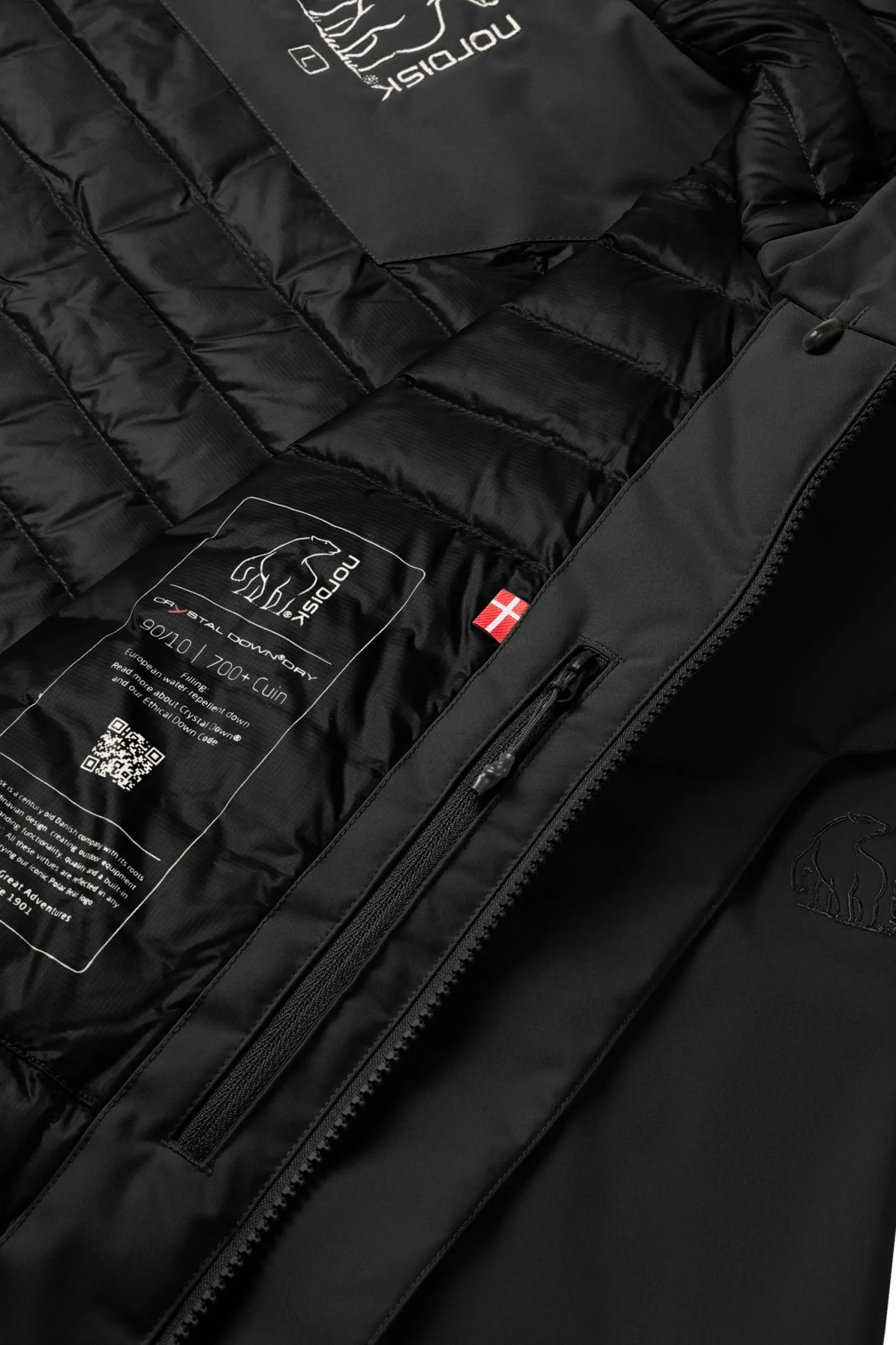 Lauge Hardshell Down Jacket Herre