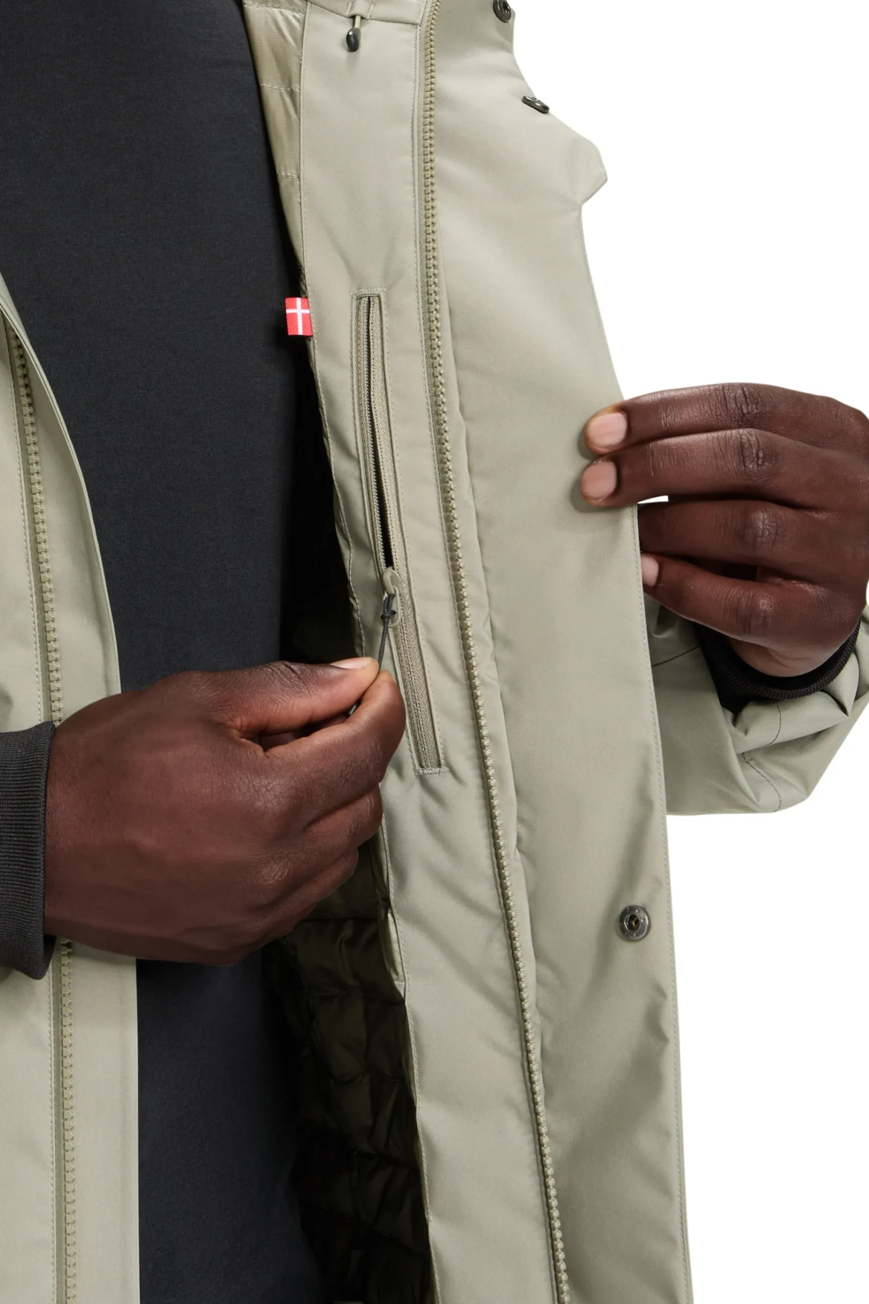 Lauge Hardshell Down Jacket Herre